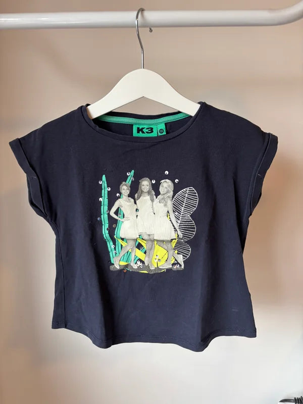 Marineblauwe T-shirt