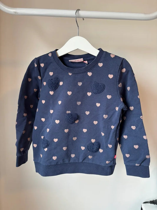 Marineblauwe sweater
