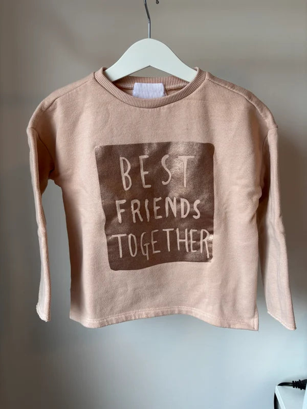 Pastelkleurige sweater