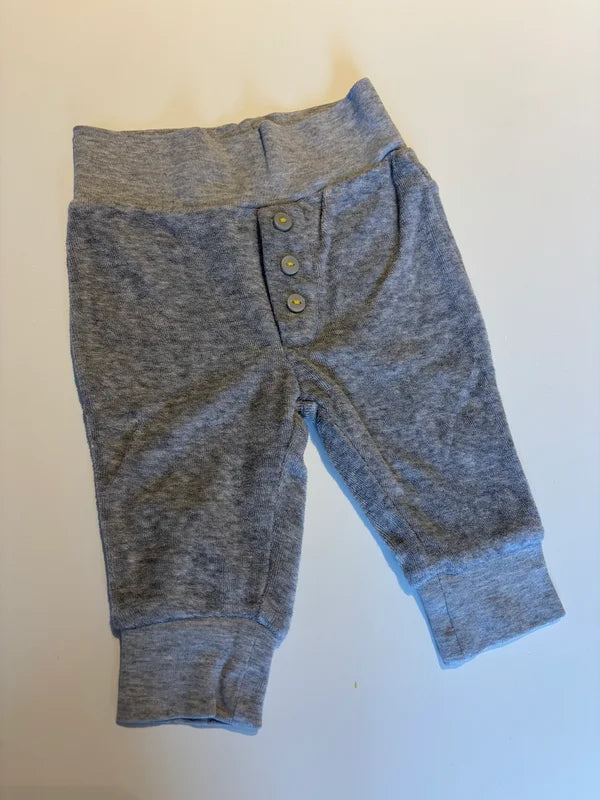 Grijze zachte joggingbroek