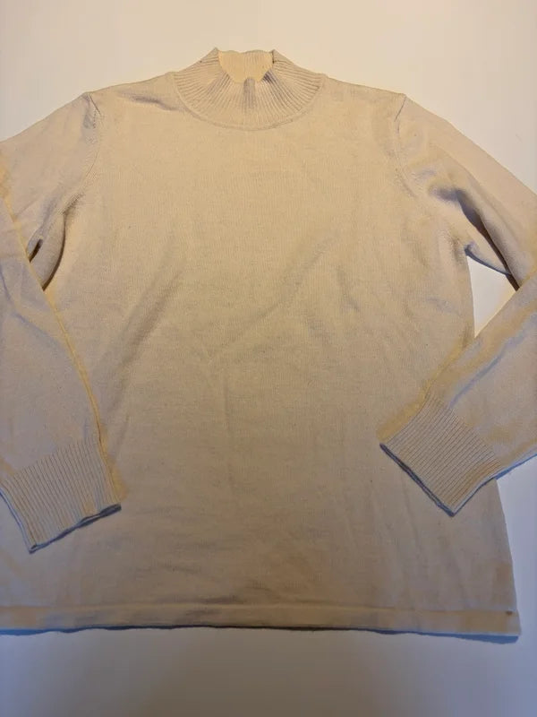 Crèmekleurige trui