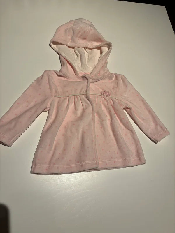 Lichtroze zachte vest