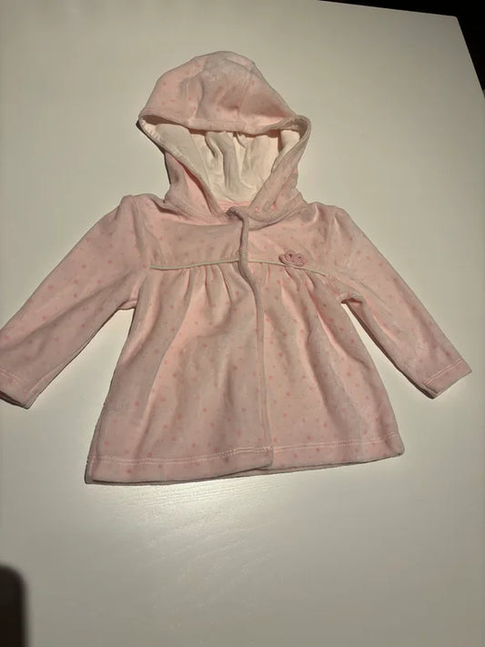 Lichtroze zachte vest